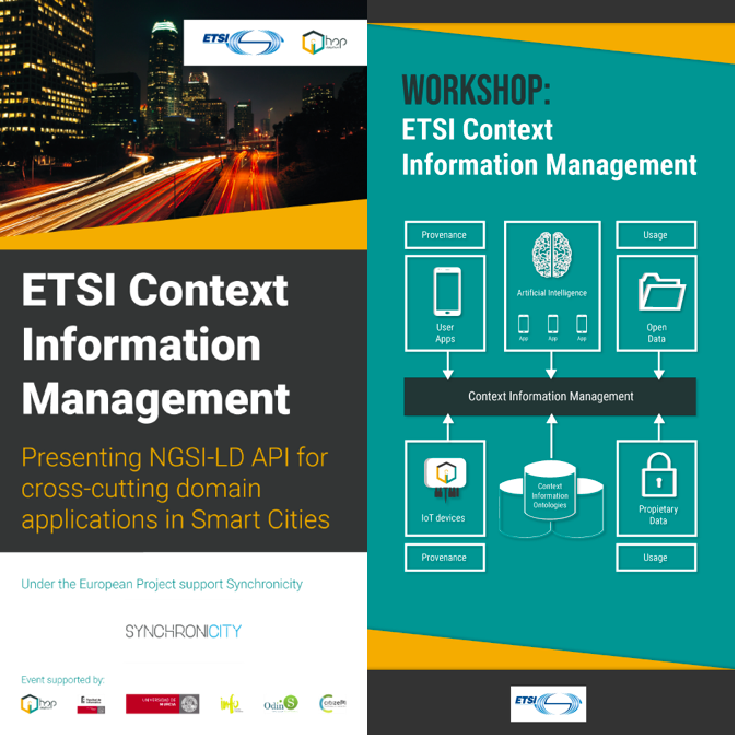 JOIN US DURING THE ETSI WORKSHOP!