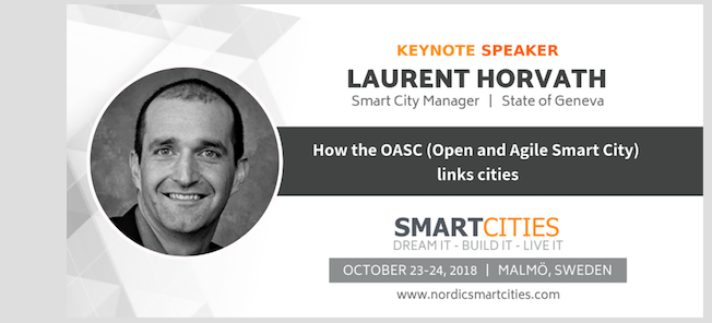 Carouge at the Nordic Smart Cities Conference 2018