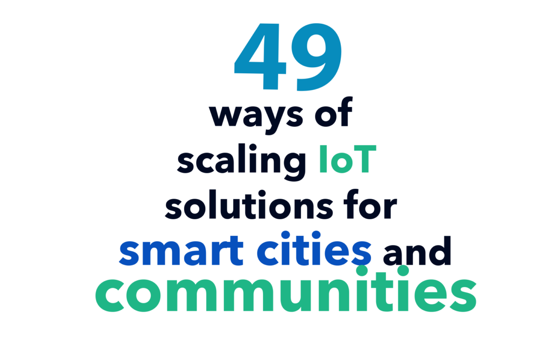 SynchroniCity rolls out 49 answers to successfully scaling IoT solutions for smart cities and communities